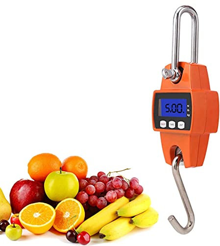 Báscula de grúa, Mini báscula de carga pesada de doble rango digital electrónica Báscula de pesaje de maleta de grúa Báscula de equipaje portátil