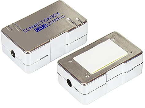 Good Connections Anschluss-/Verbindungsbox - Cat. 6/500 MHz/gigabit-fähig - LSA - geschirmtes und metallisiertes Gehäuse