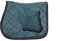 WAGNER VS/Spring Schabracke mit Fliegenhaube und Strass-Steinen Vintage BLAU-SCHWARZ