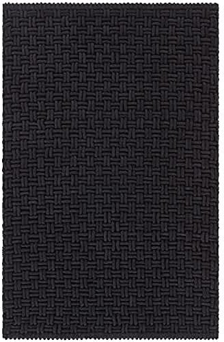 JOTEX Badteppich, Polyester, Schwarz, 50X80, 3