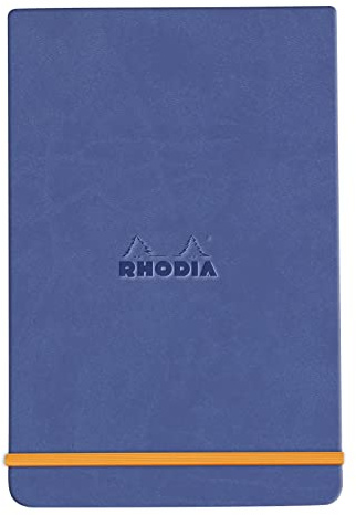 Rhodia 194391C Notizbuch Webnotepad A5 liniert 96 Blatt Saphirblau