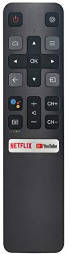 ENWShop Compact Voice Remote for TCL Google TV & Android TV