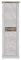 expendio Garderobenschrank Durio 60 Pinie weiß 62x200x35 cm Kleiderschrank Garderobe Flur Diele