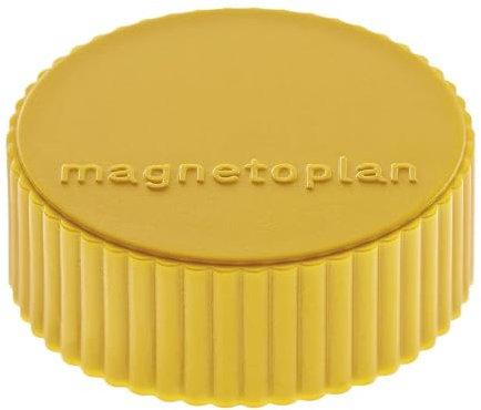 magnetoplan | Magnet DISCOFIX MAGNUM | Ø 34 mm | VE 50 Stk | gelb