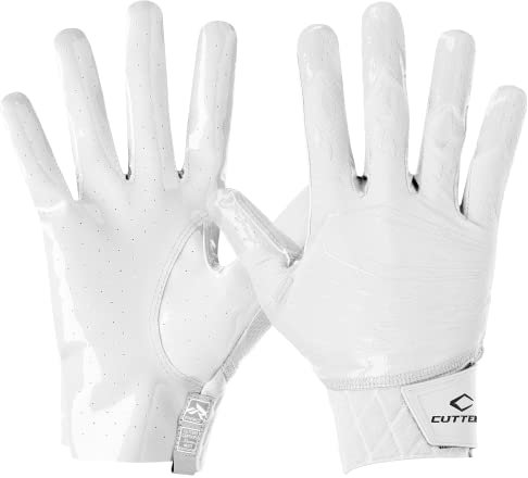 Cutters CG10440-90002-XL REV PRO 5.0 Receiver Handschuhe Uni Weiß Größe XL