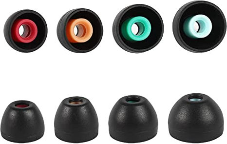 Luckvan Silikon-Ohrstöpsel für Sony WF-C500/LinkBuds S, Ersatzspitzen für Sony Earbuds WF-1000XM4/1000XM5 WF-C700N WF-SP800N WF-XB700, 4 Paar