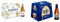 Bière Hoegaarden Blanche 4.9% Pack 12 Bouteilles 25cl & Bière Leffe Rituel 9° Pack 12 Bouteilles 25cl