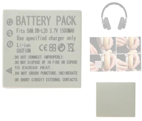 Aousavo PLB-103 ersatz akku Kompatibel mit Bang & Olufsen Beoplay H7 / H8 / H9 Wireless DB-L20 DMC-C1 C4 C5 CA65 E60 CG6 CA6