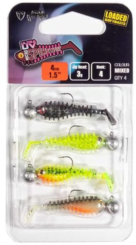 Fox Rage UV Micro Spikey 4 cm Chargé 3 g NMC058