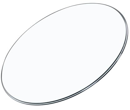 EDLE Φ70-120 cm runder Haushalt aus gehärtetem Glas, große runde Tischplatte, Couchtisch, runde Glastischplatte, runde Platte (CH : 70cm/27.6in)