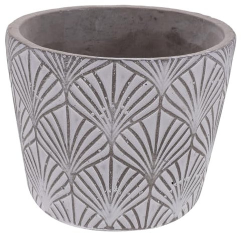 VANZACK Blume Indoor Topf Smart Blumentöpfe Gesicht Pflanzer Zement Töpfe Schreibtisch Zement Blumentopf
