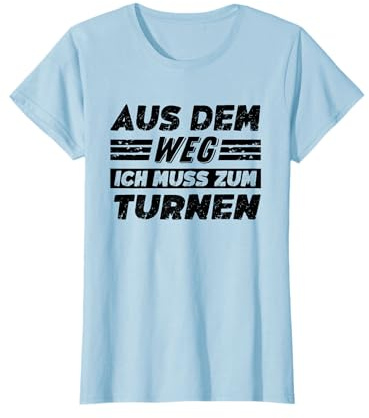 Turnen Hobby Lustiger Turnen Spruch T-Shirt
