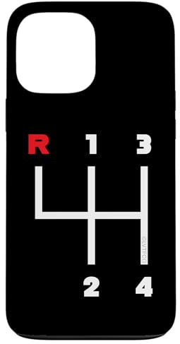 iPhone 13 Pro Max Manual Transmission Gear Shifter Pattern (4 Speed) Case