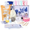 Pott'd Date Night Candle Kit – Romantic DIY Craft Kit for Couples. Includes Air-Dry Clay, Candle Wax, Paints, Tools, Fragrance Oil & Beads – Perfect for Valentine's Day, Anniversaries, or Date Nights