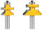 2PCS Stile Schiene Montiert Router Bit Holz Fräser for Holz Werkzeuge(12.7mm)