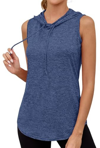 Gyabnw Tank Top Damen Sport Yoga Fitness Top Locker Sportshirt Damen Training Jogging Running Shirt Ärmelloses