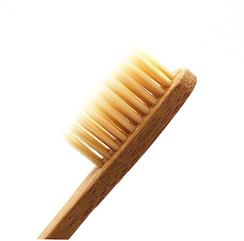 Holibanna 8stücke Teiliges Bambus-zahnbürsten Weichen Naturborsten Umweltfreundliche Holzzahnbürsten Für Empfindliches Zahnfleisch Effektive Plaque-entfernung Und Gesunde Mundpflege