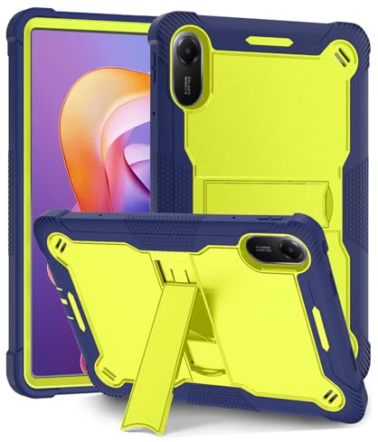 Vakarey Funda Tablet para Xiaomi Redmi Pad 2 11 Pulgadas 2025,para Redmi Pad 2 4G Funda Niños Antigolpes,Azul+Verde