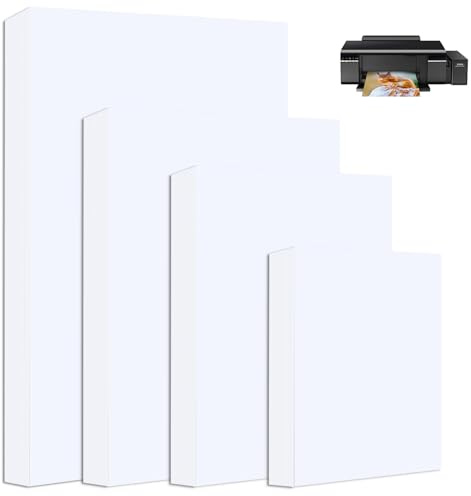 4 Sizes 140 Sheets Inkjet Photo Paper Glossy Photo Paper 200gsm White | Premium Photo Printer Paper, Photographic Paper for Inkjet Printer, Variety Size A4, 6x4 (A6), 5x7 & 3.5x5 in