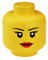 Lego Storage Head Small Girl