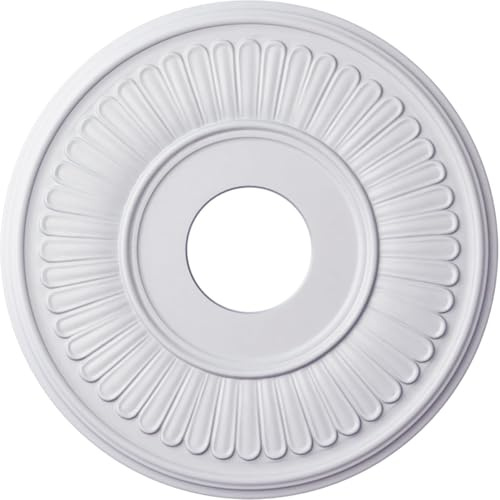 15 3/4OD x 3 7/8ID x 3/4P Berkshire Ceiling Medallion (Fits Canopies up to 7)