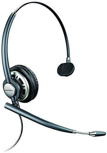 Plantronics EncorePro HW710D Monaurales Headset mit Mikrofon mit Geräuschunterdrückung