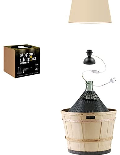 Für verwandeln Glasballons und bottiglioni in Lampen – Öffnen und leuchtet demijhon Diametro tappo 70mm
