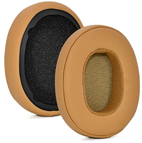 defean Hesh3 Crusher Ear Pads - Replacement Ear Cushion Earpads Cover Compatible with Skullcandy Crusher Wireless, Hesh 3 Wireless, Venue Wireless ANC,Over-Ear Headphone (Brown)