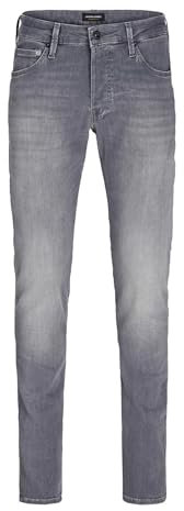 JACK & JONES Jjiglenn Jjicon Jj 257 50sps Noos, Jean slim Homme, Gris (Grey Denim Grey Denim), W36/L34