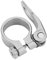 Alomejor Sattelklemme Quick Release Aluminiumlegierung 31.8mm für Rennrad Fahrrad(31.8mm-)