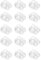15pcs Tube Clamps, Flow Control Hose Clamp Adjustable Small Shutt Off Water Flow Control Tube Clip Pipe Hose Clip, Feeding Tube Supplies