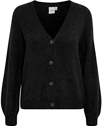 ICHI - IHKAMARA CA3 - Cardigan - 20116948, Größe:XXL, Farbe:Black (194008)