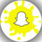 Fondant Tortenaufleger Tortenbild Geburtstag kompatibel mit Snapchat K1