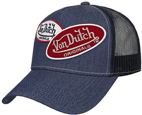 Von Dutch Russel Trucker Cap Basecap Baseballcap Truckercap Meshcap (One Size - blau)