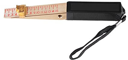 Fire Door Gap Gauge, Wedge Shaped Vernier Feeler Gauge L25-204y .063 Feeler Inspection Flatness Measuring Tool (0.5mm) Eeler Metric House Engineering (Accuracy 0.5mm)