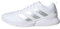adidas Damen Court Team Bounce 2.0 Shoes Schuhe, Cloud White/Silver Metallic/Grey One, 39 1/3 EU