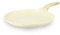 MENASTYL - Crêpière 26cm Colorama crème - En Aluminium - Revêtement antiadhésif en céramique - Tous feux dont induction