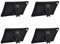 MSCHENZW 4X pour Chromebook Duet Case 10,1 Pouces étui en Silicone pour Tablette avec étui de Protection pour Fonction de Support de Tablette (Noir)