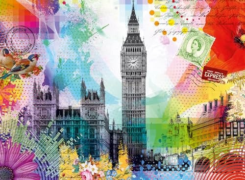 Ravensburger Puzzle 12000309 Grüße aus London 500 Teile Puzzle