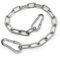 Gate Chain Lock with 2 Detachable Carabiners, 1m/39.4 inch Chain Lock, Metal Chain, Heavy Duty Stainless Steel Chain for Outdoor Fence, Cage, Gate Security Lock