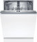 Bosch SBV4ETX08E, Serie 4, Smarter XXL-Geschirrspüler Vollintegriert 60 cm, Besteckkorb, Spülmaschine mit Programmassistent, sehr Leise, Rackmatic, Automatische Türöffnung, InfoLight, AquaStop