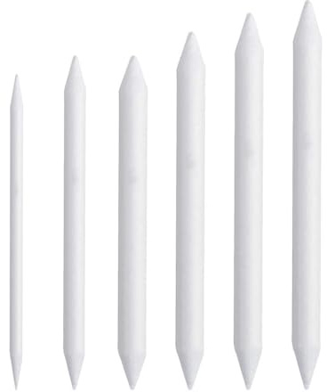 Ieron Sketch Drawing Pencil Set,6 Pcs Blending Stumps and Tortillions,Paper Art Blenders, Art Pencils,Drawing Pencils for Artists Student Sketch Drawing Tools,Drawing Supplies