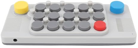 Teclado de Música de Bolsillo, Piano Electrónico Portátil, Teclado de Música Pequeño Recargable de 1200 MAh con Conector para Auriculares de 3,5 Mm, para Niños