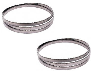 Set 2 Lama sega a nastro 1300x13X0,65 bimetal M42 T14 taglio metalli ferro alluminio acciai
