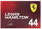 Scuderia Ferrari F1 Bandiera Lewis Hamilton - Rosso - 60x90CM