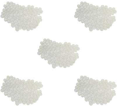 Tityvirnix 5 lots de 100 billes rondes en verre transparent