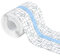 Ruban Adhésif Médical, Feuilles de Cicatrice, 10cmx5M, Ruban Adhésif Médical Respirant et Flexible, Ruban de Fixation Blanc Non Tissé Respirant Bandage pour La Fixation de Plâtre