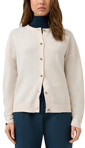 QS Damen 2175296 Strickjacke in Melange Optik (1er Pack)