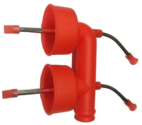 SUMMITDRAGON Double Beer Snorkels Bongzilla Drinking Accessories Drinking Funnel Bottle Chugger Beverages Snorkels For New Year Double Snorkel