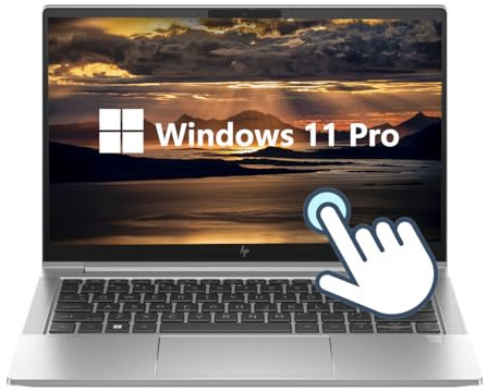 HP EliteBook 630 G10 Touch Screen Business Laptop, 13,3 pollici FHD (1920 x 1080), Intel Core i7-1365U, 8 GB RAM, SSD da 512 GB, tastiera US QWERTY Windows 11 Pro (ricondizionato)